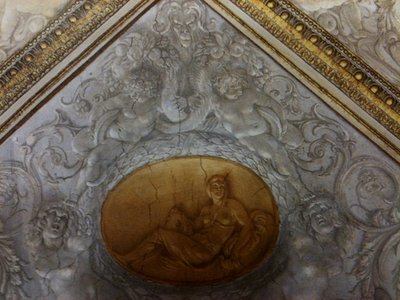 Camerino Farnese, détail du plafond - Annibale Carracci